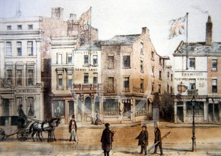 Dale Street scene in 1850